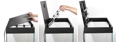 AQUAEL Zestaw Akwariowy Opti Set 200 Czarny 2.0