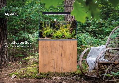 AQUAEL Zestaw Akwariowy UltraScape 90 Forest