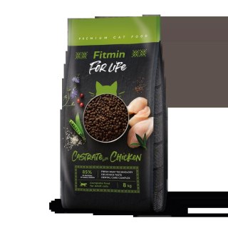 Fitmin Cat For Life Castrate Chicken 8kg