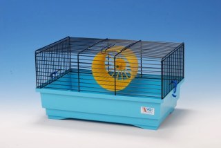 Impex klatka dla gryzoni, MAT MINI ,335x200x200, niebieska