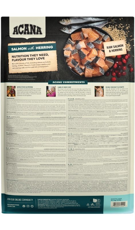 Acana Bountiful Catch Cat 4,5kg