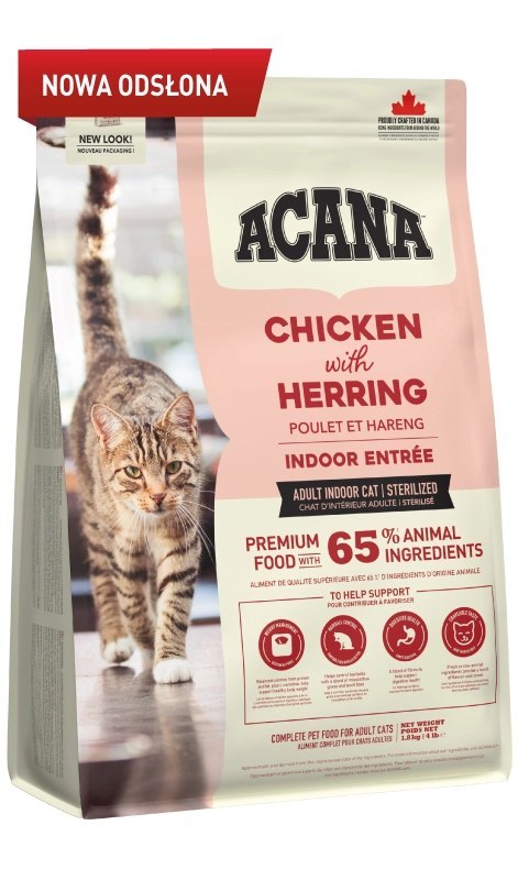 Acana Indoor Entree Cat 1,8kg