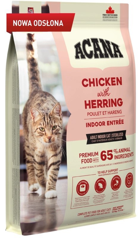 Acana Indoor Entree Cat 4,5kg