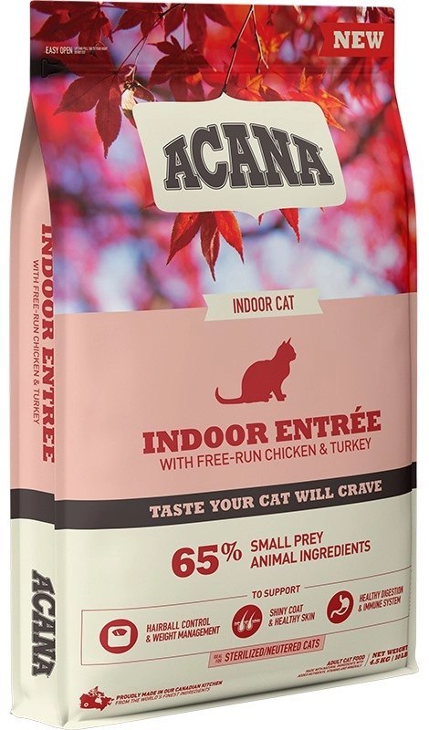 Acana Indoor Entree Cat 4,5kg