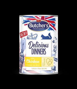 Butcher's Delicious Dinners Kawałki W Galaretce Z Kurczakiem 400g