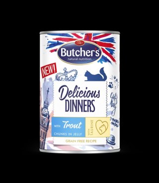 Butcher's Delicious Dinners Kawałki W Galaretce Z Pstrągiem 400g