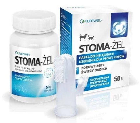 Eurowet Stoma Żel + Szczoteczka Do Zębów 50g