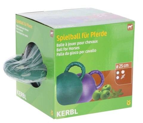 KERBL Piłka Aromatyzowana Do Zabawy Dla Konia Zielona Jabłkowa