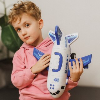 WOOPIE Interaktywy Samolot Rozkładany Policja Funkcja Pary Wodnej