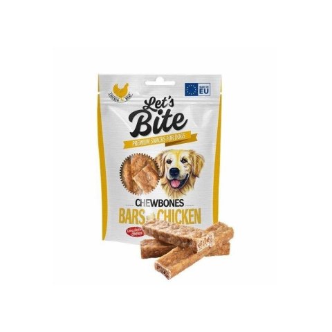 Brit Let's Bite Chewbones Bars with Chicken 175g