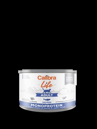 Calibra Cat Adult Life Karma Dla Kota Z Łososiem 200g