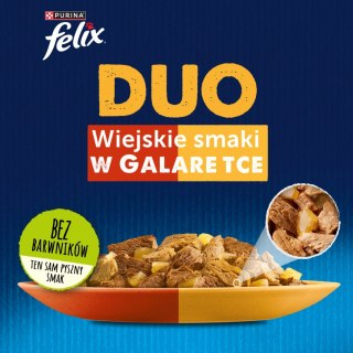 Felix Duo Wiejskie Smaki W Galaretce 4x85g