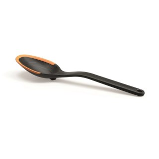 Fiskars Łyżka Z Krawędzią Silikonową Czarno-Pomarańczowa
