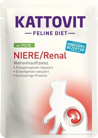 Kattovit Niere/Renal Indyk 85g