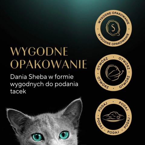 Sheba Sauce Collection Karma Mokra Dla Kota Z Cielęciną W Sosie 85g