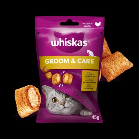 Whiskas Zdrowy Blask Przysmak Dla Kota Z Kurczakiem 45g