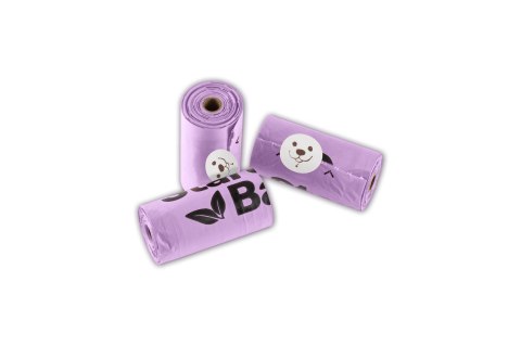 Zolux Starchbag Kompostowalne Bioworki Na Odchody Różowy 15szt