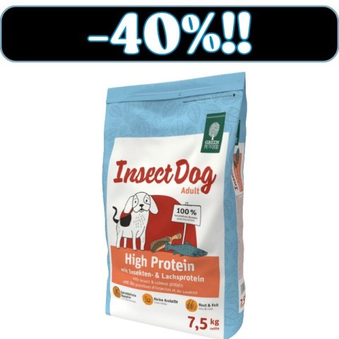 GREEN PETFOOD InsectDog High Protein 7,5kg