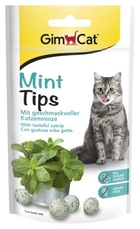 Gimcat Mintips Przysmak Dla Kotów Miętowy 40g