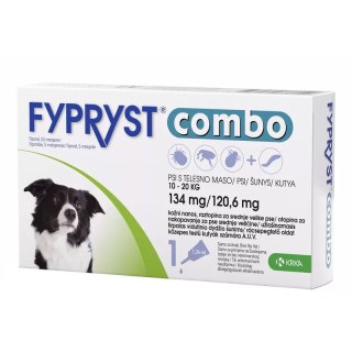Krka Fypryst Combo Na Pchły I Kleszcze Dla Psa 10-20kg 1 Pipeta