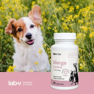 Lab-v Allerga Control Wsparcie Przy Objawach Alergii 45 Kapsułek
