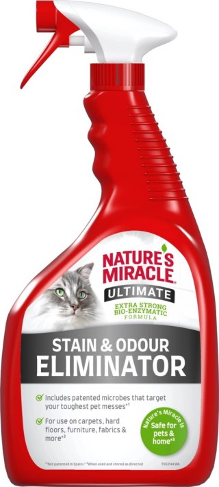 Nature's Miracle ULTIMATE Stain & Odour Remover CAT 946 Ml