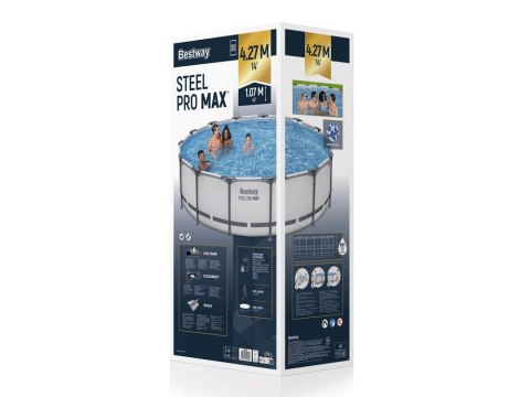 Bestway Basen STELAŻOWY 4,27m x 1,07m 11w1 56950