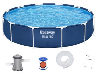 Bestway Basen stelażowy 366cm x 76cm 8w1 56681