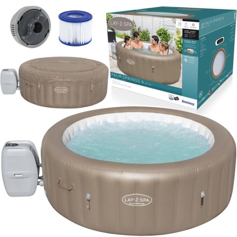 Bestway Lay-Z-Spa Palm Springs jacuzzi 4-6os 60017