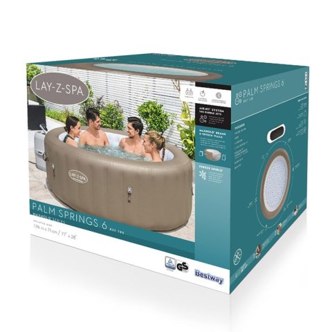 Bestway Lay-Z-Spa Palm Springs jacuzzi 4-6os 60017