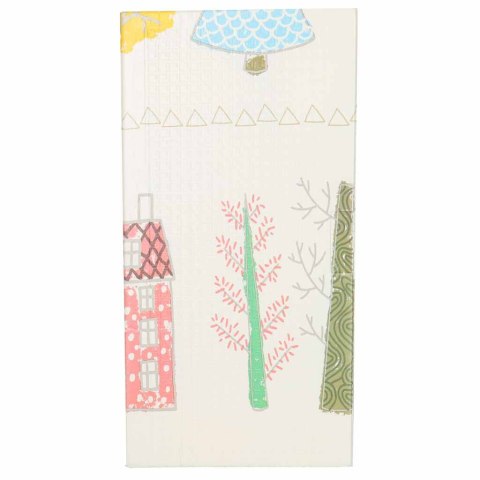 Mata edukacyjna piankowa dwustronna składana 150x200cm drzewa misie