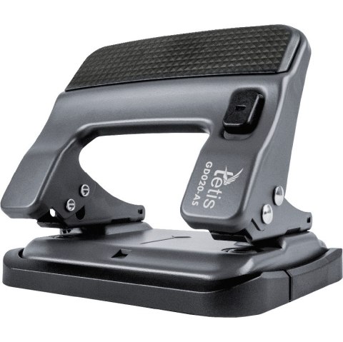 Dziurkacz metalowy 30k szary GD020-AS TETIS