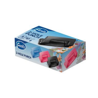 Dziurkacz stalowy do 8 kartek mix kolorów FOROFIS CENTRUM