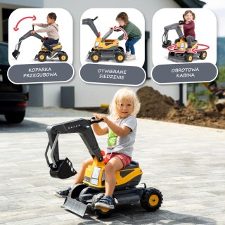 FALK Koparka Przegubowa Volvo Obrotowa Kabina Łopata Pług