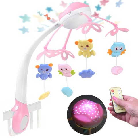 Karuzelka do łóżeczka Projektor na pilota ZA4418