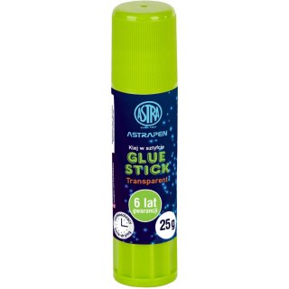 Klej szkolny w sztyfcie Glue Stick transparentny 25g. 401120006 ASTRA