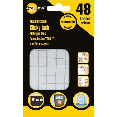 Masa mocująca YELLOW ONE 50g 48 kostek 125-1041