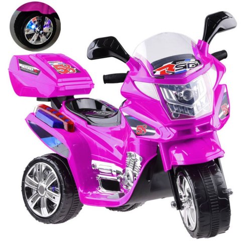 Motorek na akumulator kolorowe światła led PA0241