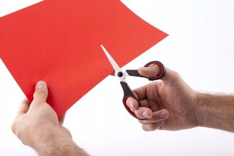 Nożyczki 16cm gumowy uchwyt SG160 009501 D.RECT