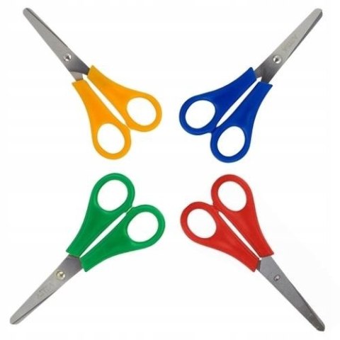 Nożyczki szkolne 13cm z podziałką dla leworęcznych 407118004 ASTRA