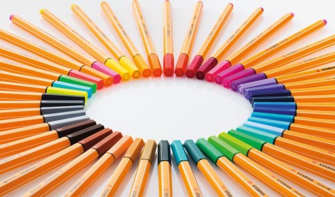 Cienkopis STABILO point 88/6 0.4mm zestaw 6szt.