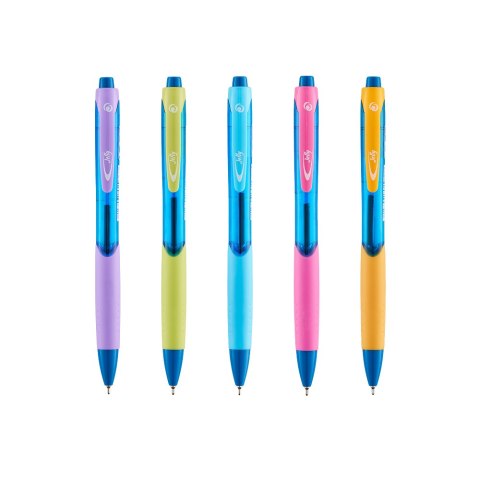 Długopis żelowy automatyczny niebieski JELLY mix kolorów 400197876 HERLITZ