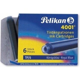 Naboje krótkie czarne (6szt.) 100401546 PELIKAN