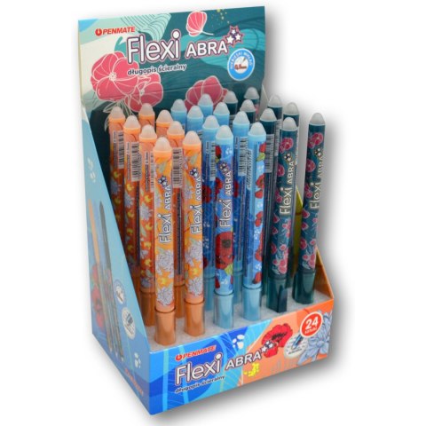 Długopis ścieralny Flexi Abra FLORAL TT8973 Penmate