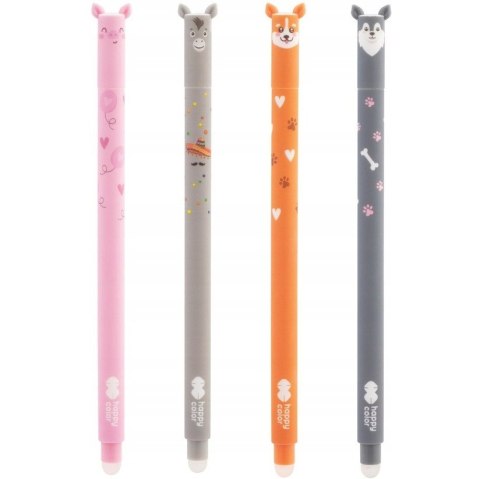 Długopis usuwalny USzAKI Babe , 0.5mm, niebieski HA 4120 01UB-3 Happy Color