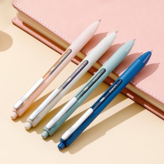 Długopis żelowy niebieski Linfini mix kolorów obudowy EG86-BL DELI