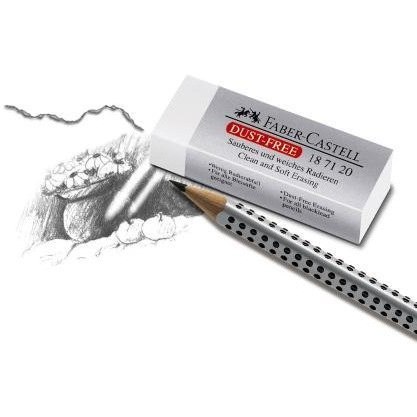 Gumka plastikowa mała DUST FREE 187130 FABER-CASTELL