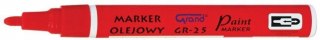 Marker olejowy GR-25 czerwony GRAND