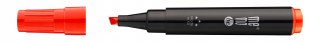 Marker permanentny M201 końcówka ścięta 1-4mm czerwony MM201-05 MEMOBE