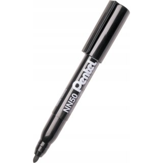 Marker permanentny NN50 czarny okrągła końcówka PENTEL